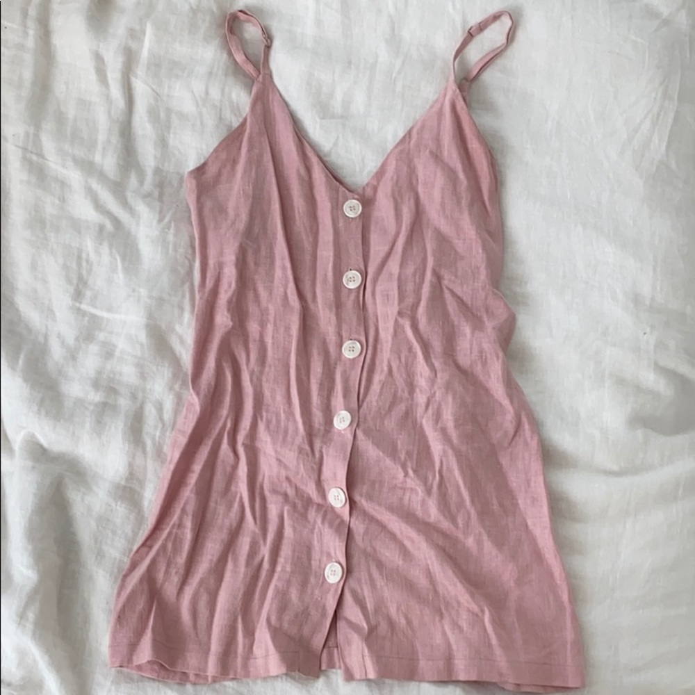 Reformation Linen mini dress